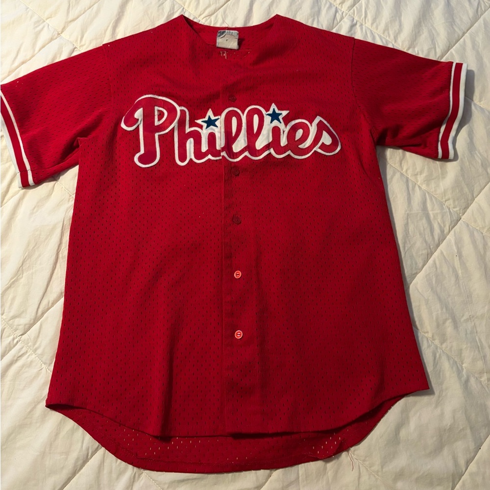Red Phillies Baseball Jersey number 99 Williams